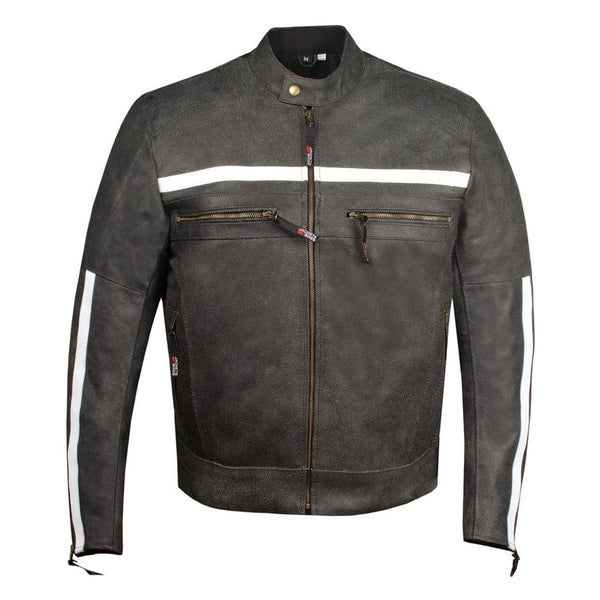 The Vintage Motorcycle Jacket  | All Weather Cafe Racer Jacket