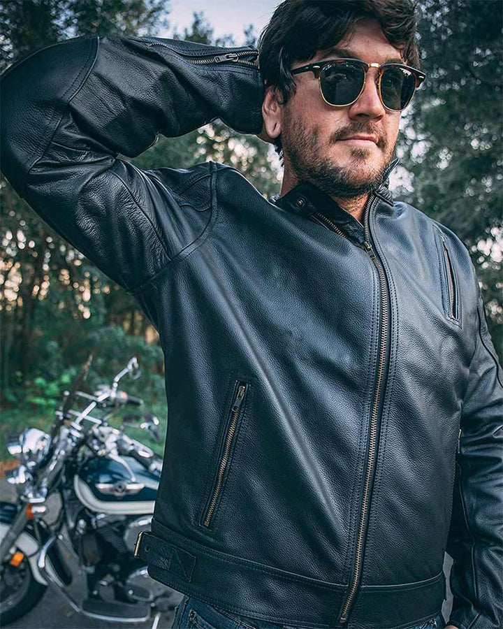 The Classic HWK motorcycle jacket