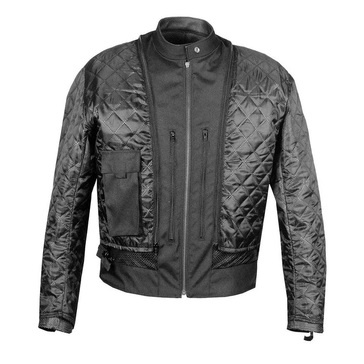 Vintage Cafe Racer Leather Jacket 