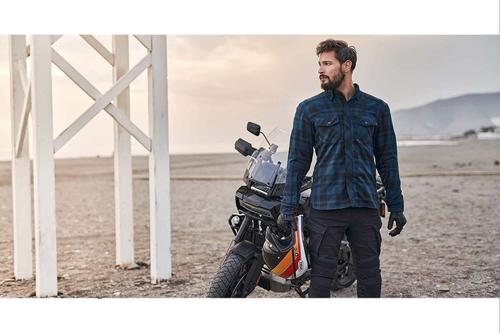 RENEGADE 2.0 - Armored motorcycle flannel jacket 