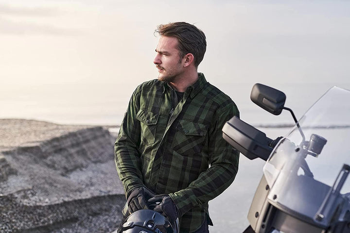 RENEGADE 2.0 - Armored motorcycle flannel jacket 