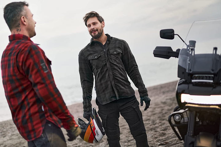 RENEGADE 2.0 - Armored motorcycle flannel jacket 