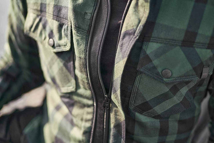 RENEGADE 2.0 - Armored motorcycle flannel jacket 