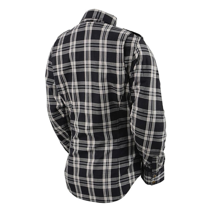 MPL2600 Women Motorcycle flannel jacket | Armored