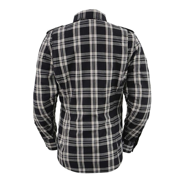 MPL2600 Women Motorcycle flannel jacket | Armored