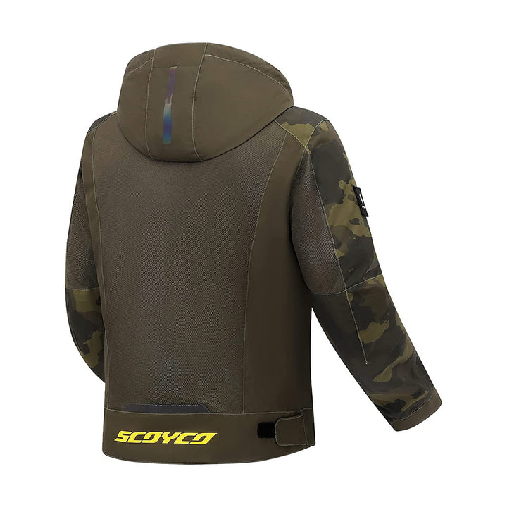 The Camo - Armored Motorcycle Hoodie  | CE Approved