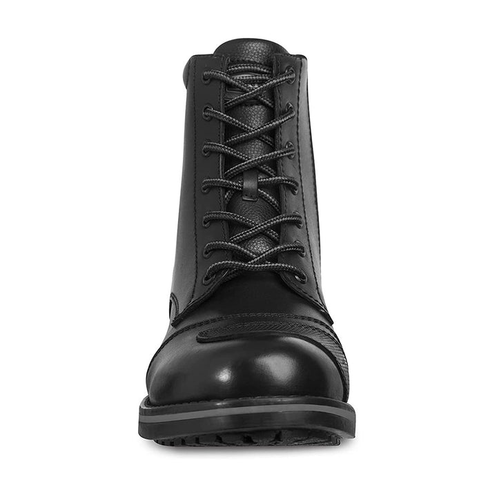 The Classic - Black Motorcycle Boots For Men