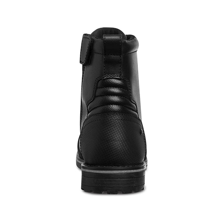 The Classic - Black Motorcycle Boots For Men