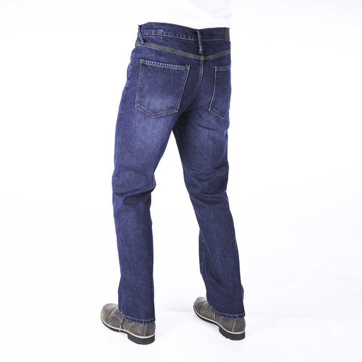 Jeans Cafe Racer - Aged Vintage Mens Motorcycle Jeans