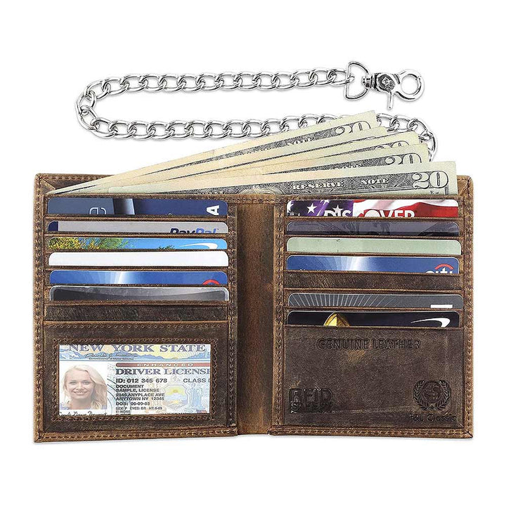 The Safe | Chained Biker Wallet 