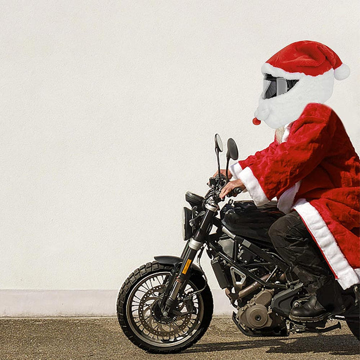 Santa Clause | Christmas Motorcycle Helmet Cover