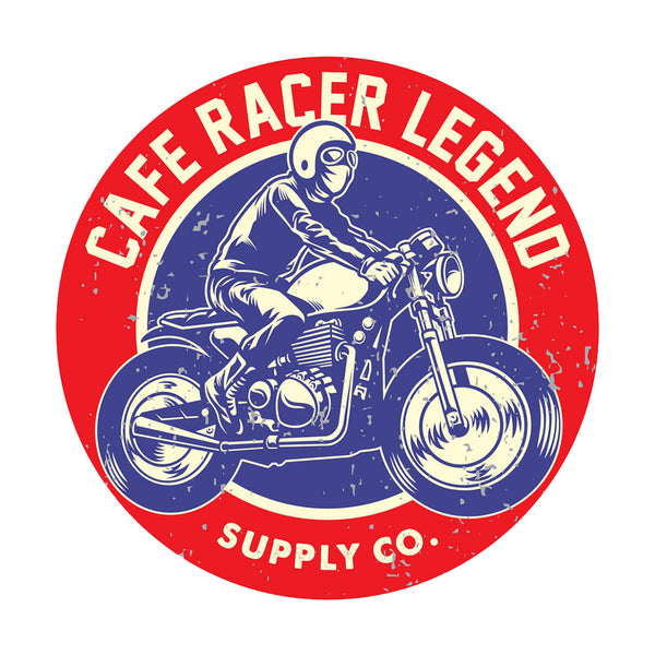 Cafe Racer Legend | Vinyl Motorcycle Sticker