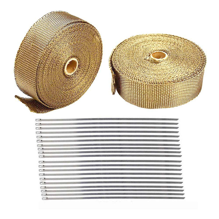 Ultimate Lava Exhaust Wrap | 2 Rolls 2"*25ft Kit