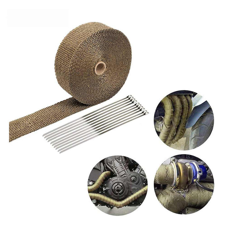 Ultimate Lava Exhaust Wrap | 2 Rolls 2"*25ft Kit