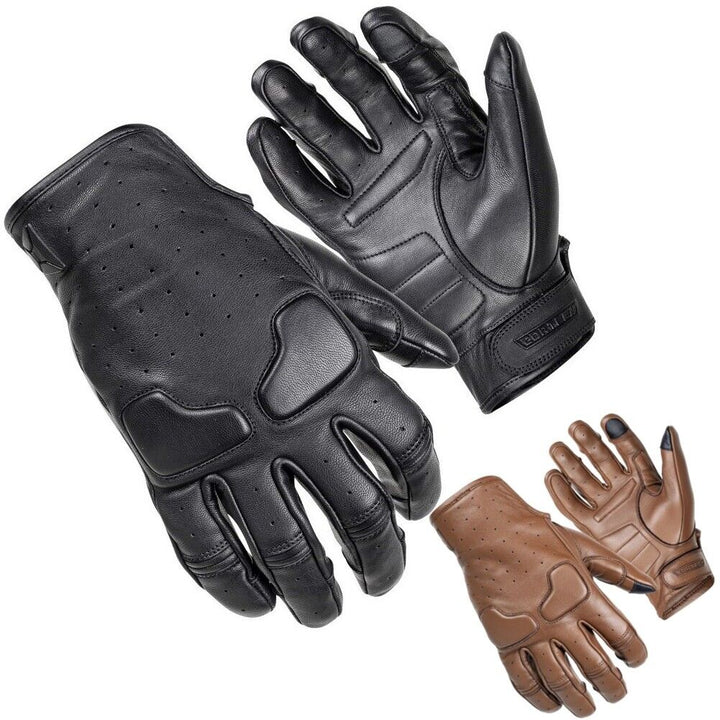 Cortech The Slacker Street Leather Motorcycle Gloves