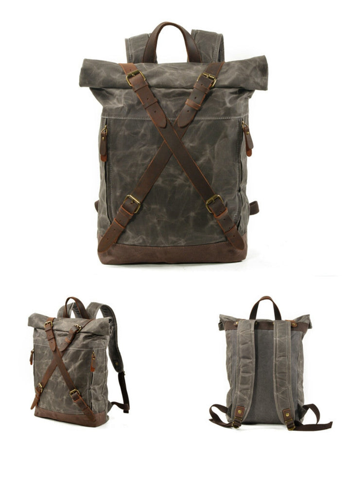 The Legendary X | Classic Cafe Racer Motorcycle Backpack